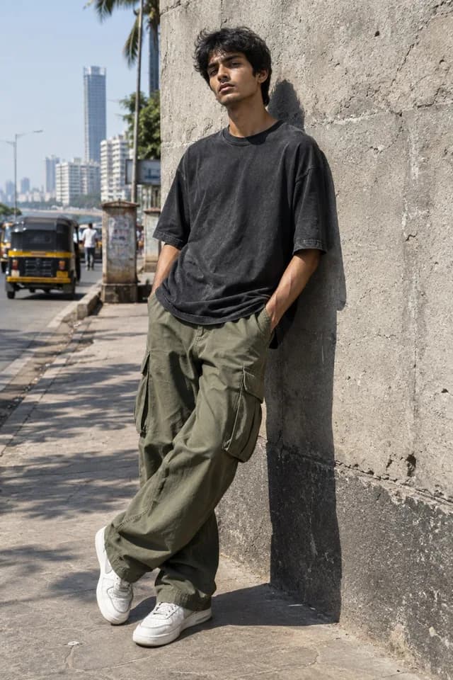 Cargo trousers, ad